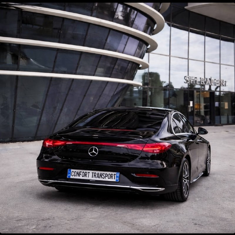 VTC Nice Mercedes EQE Confort Transport